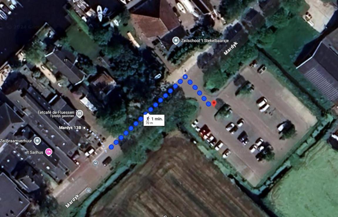 Landzicht Vakantiehuis Aan De Fluessen Elahuizen ภายนอก รูปภาพ